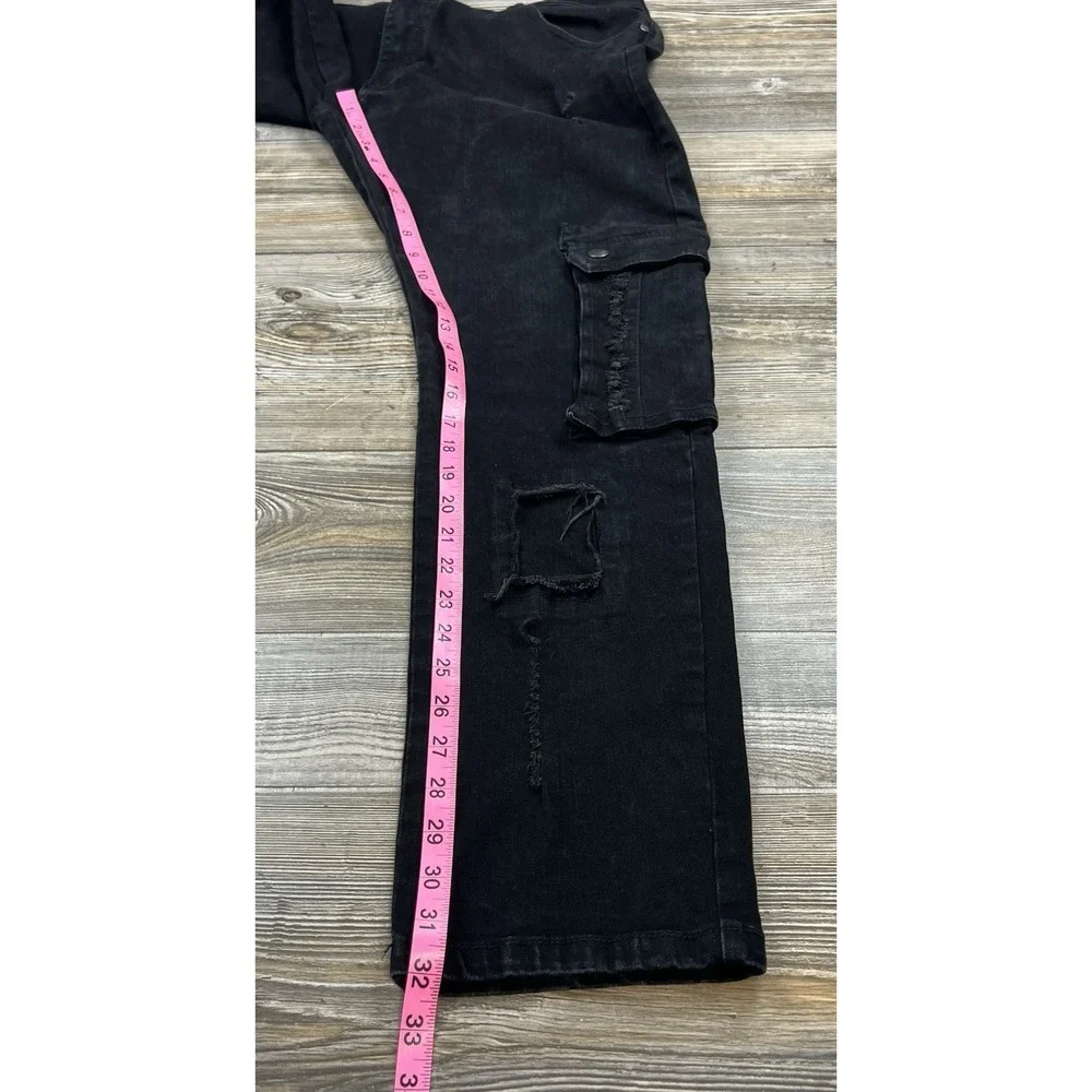 Grindhouse Men's Jeans Size 38/32 Street Wear Punk Grunge‎ Tactical Pockets Y2K